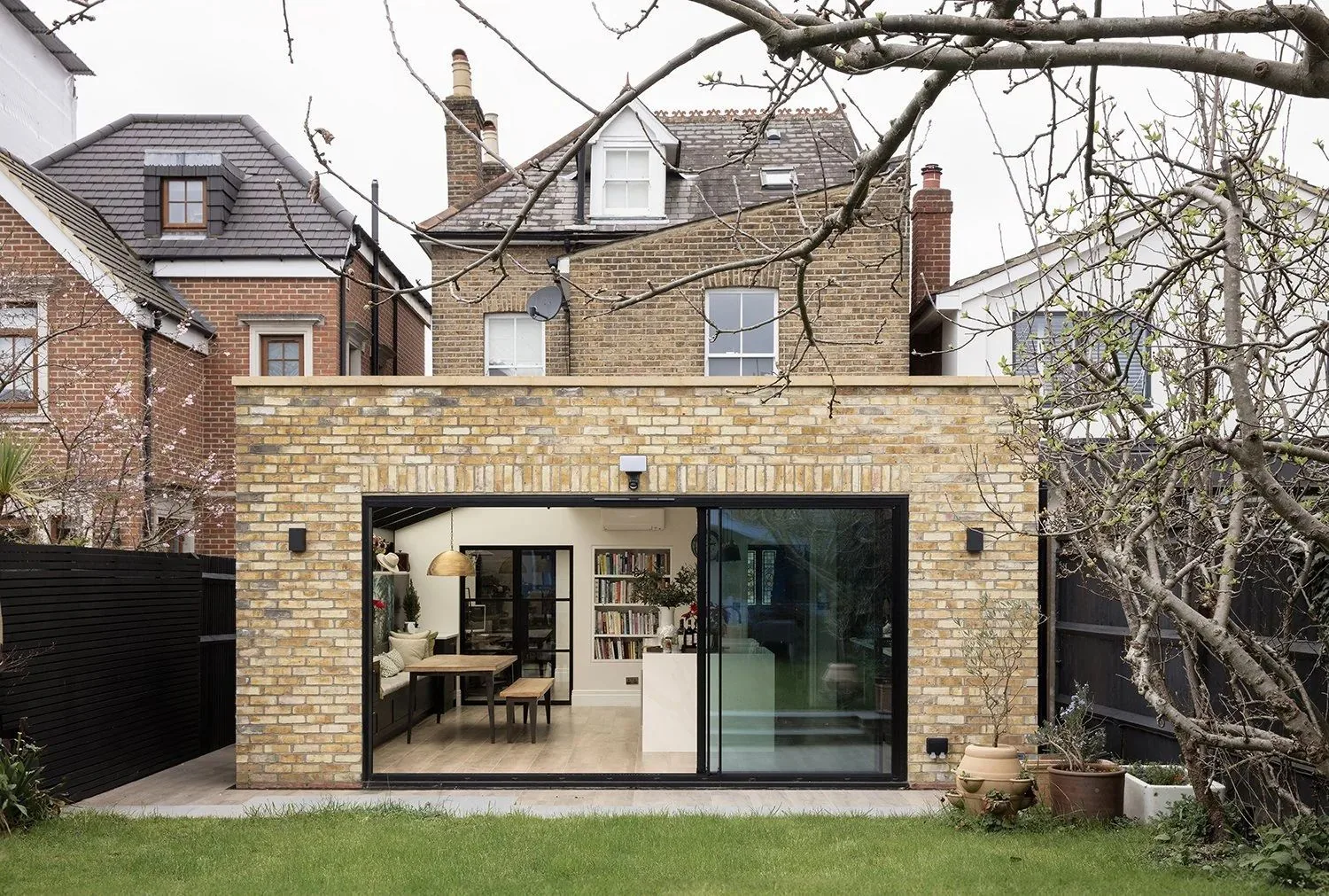 Bath — Contemporary Rear Extension — Rear Extension & Kitchen Renovation.